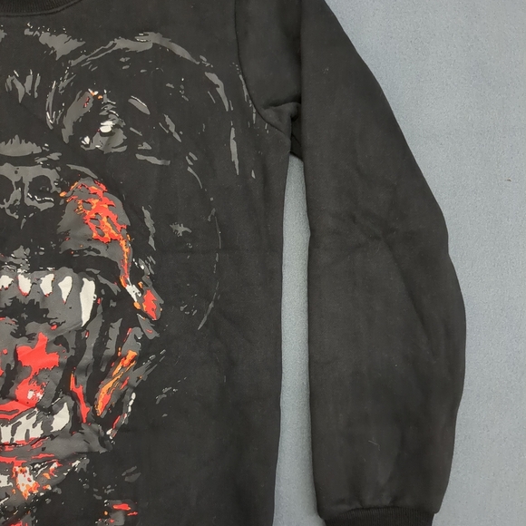 Givenchy Black Rottweiler Crew Neck Pullover Sweatshirt Size Medium - Picture 6 of 15